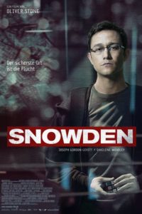 Plakat von "Snowden"